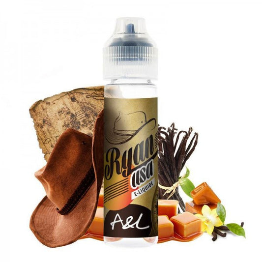 Ryan USA 50ML - E-liquide gourmand caramel et vanille