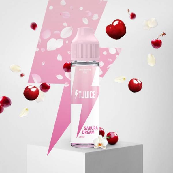 Sakura Dream 50ml - E-liquide Cerise Japonaise Tjuice

