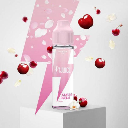 Sakura Dream 50ml - E-liquide Cerise Japonaise Tjuice

