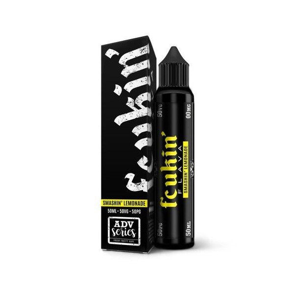 E-liquide Smashin Lemonade 50ml Fcukin Flava - Saveur citronnade rafraîchissante pour cigarette électronique"